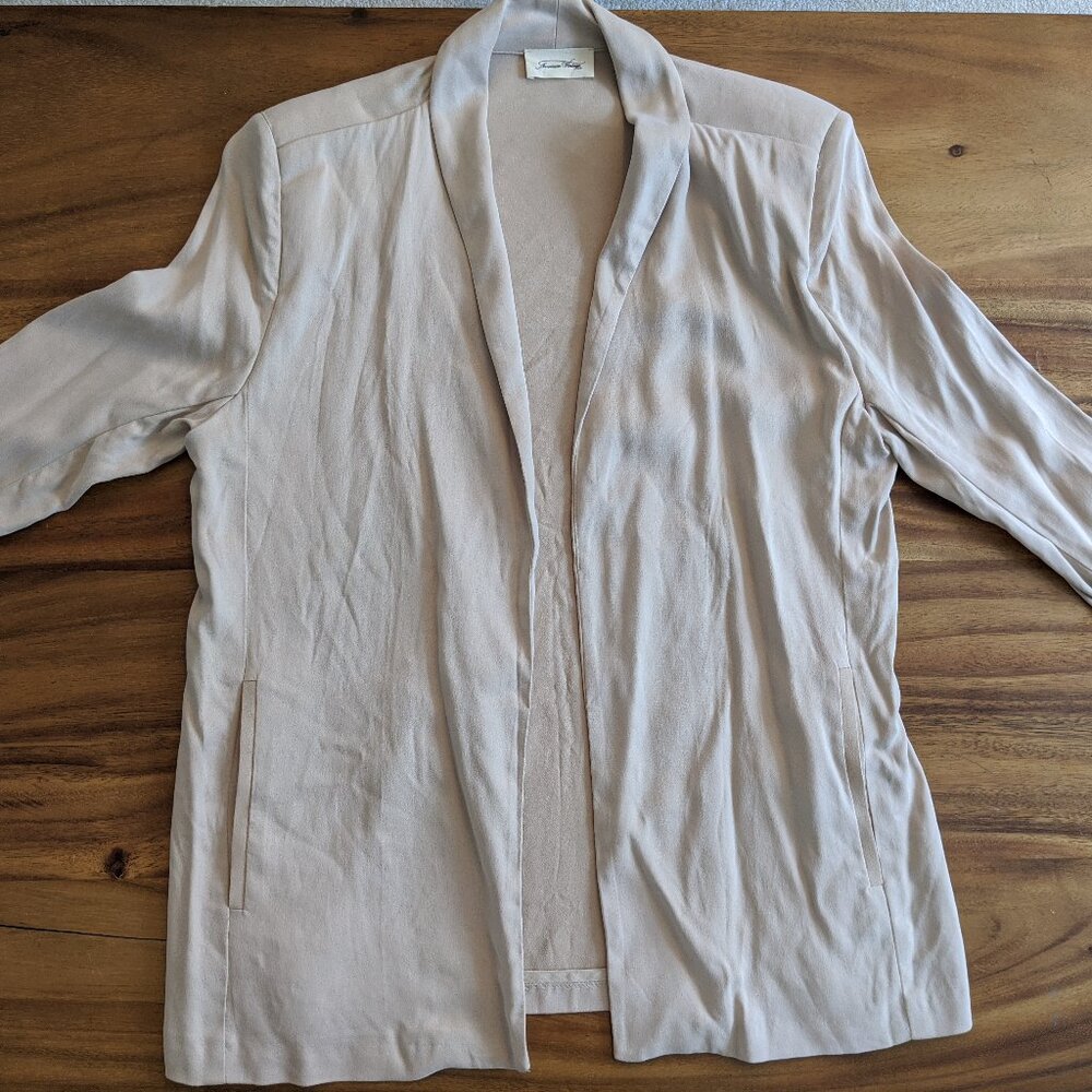 Brand New American Vintage Cream Cardigan Blazer